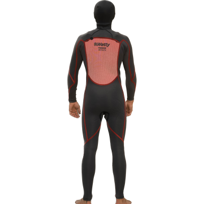NEW STEAMER HOODED 5/4 MM WARRIOR THERMO BOOST - NEW 5/4MM CAGOULE WARRIOR THERMO BOOST - WETTY WETSUIT