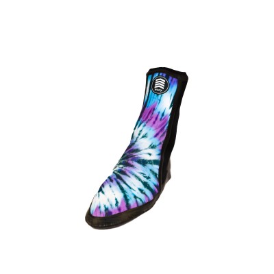 SURF SHOES WETTY WARRIOR with TIE&DIE PRINT and FLEECE