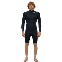 WETTY WETSUIT SHORTY LONG SLEEVES 2/2 MM - ecofriendly neoprene