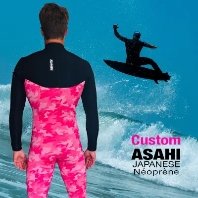 WETTY SURF WETSUIT integral 3/3mm MESH - Japanese neoprene ASAHI
